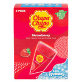 Chupa Chups Eezy Freezzy Pyramids Strawberry 8 Pack