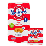 Seabrooks Sea Salt Crisps 5 x 18g Pack