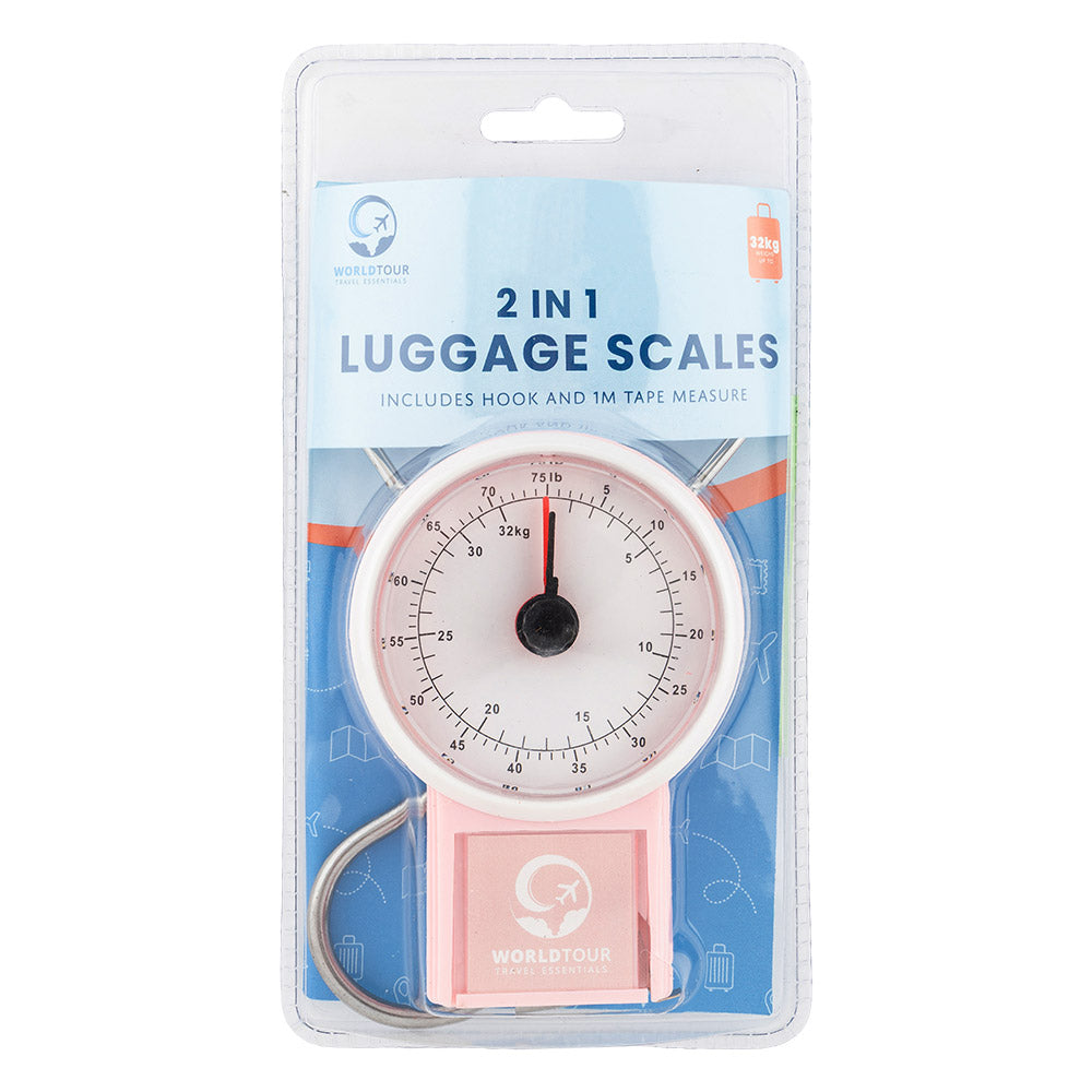 2 in 1 Luggage Scales & Tape Measure