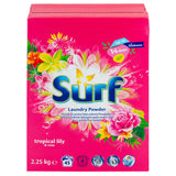 Surf laundry powder tropical lily 45 washes on white background