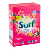 Surf laundry powder tropical lily 45 washes on white background
