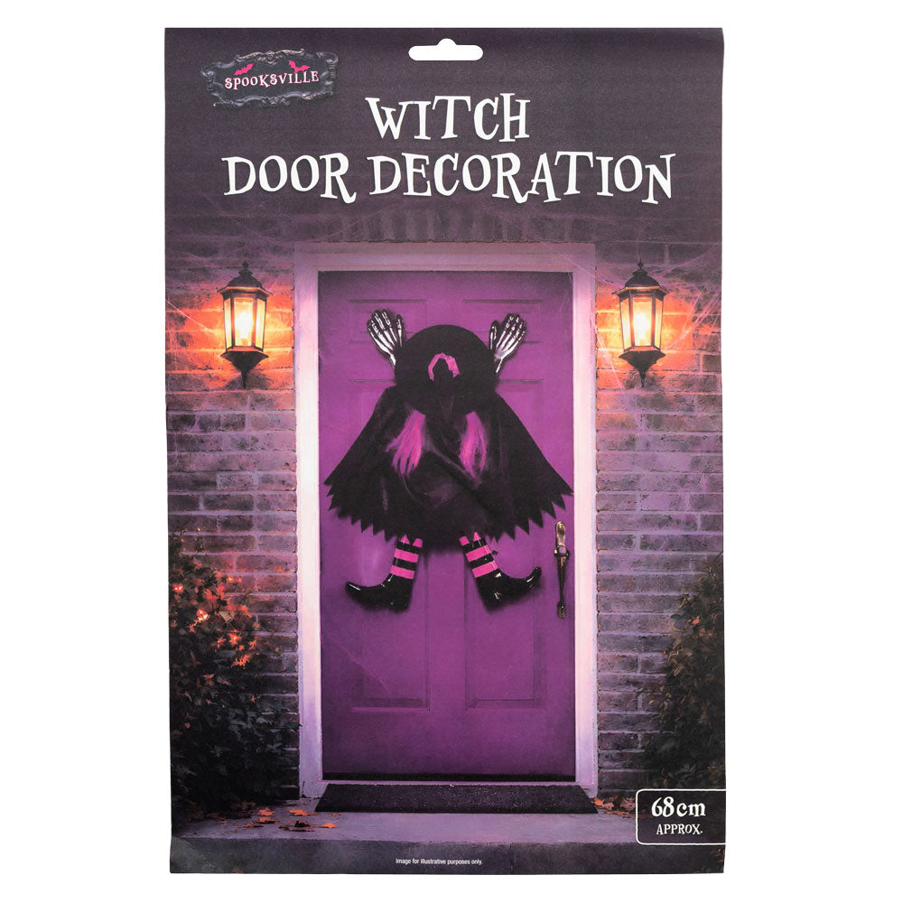 Halloween Witch Door Decoration