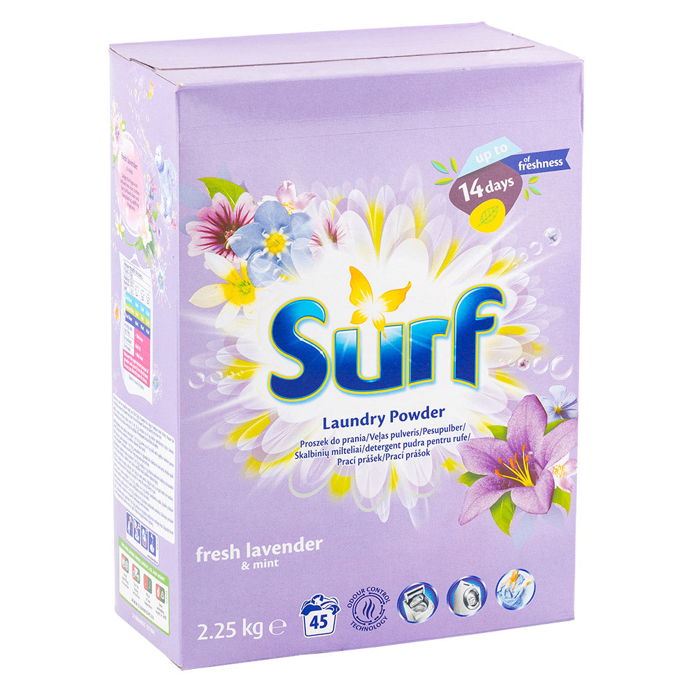 Surf Laundry Powder Fresh Lavender 45 Washes 2.25kg