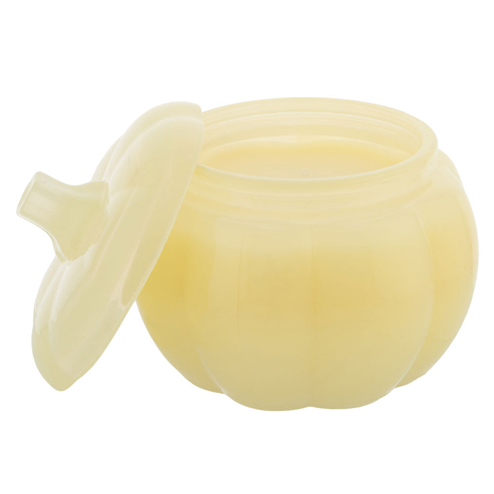 Cream Pumpkin Decorative Candle