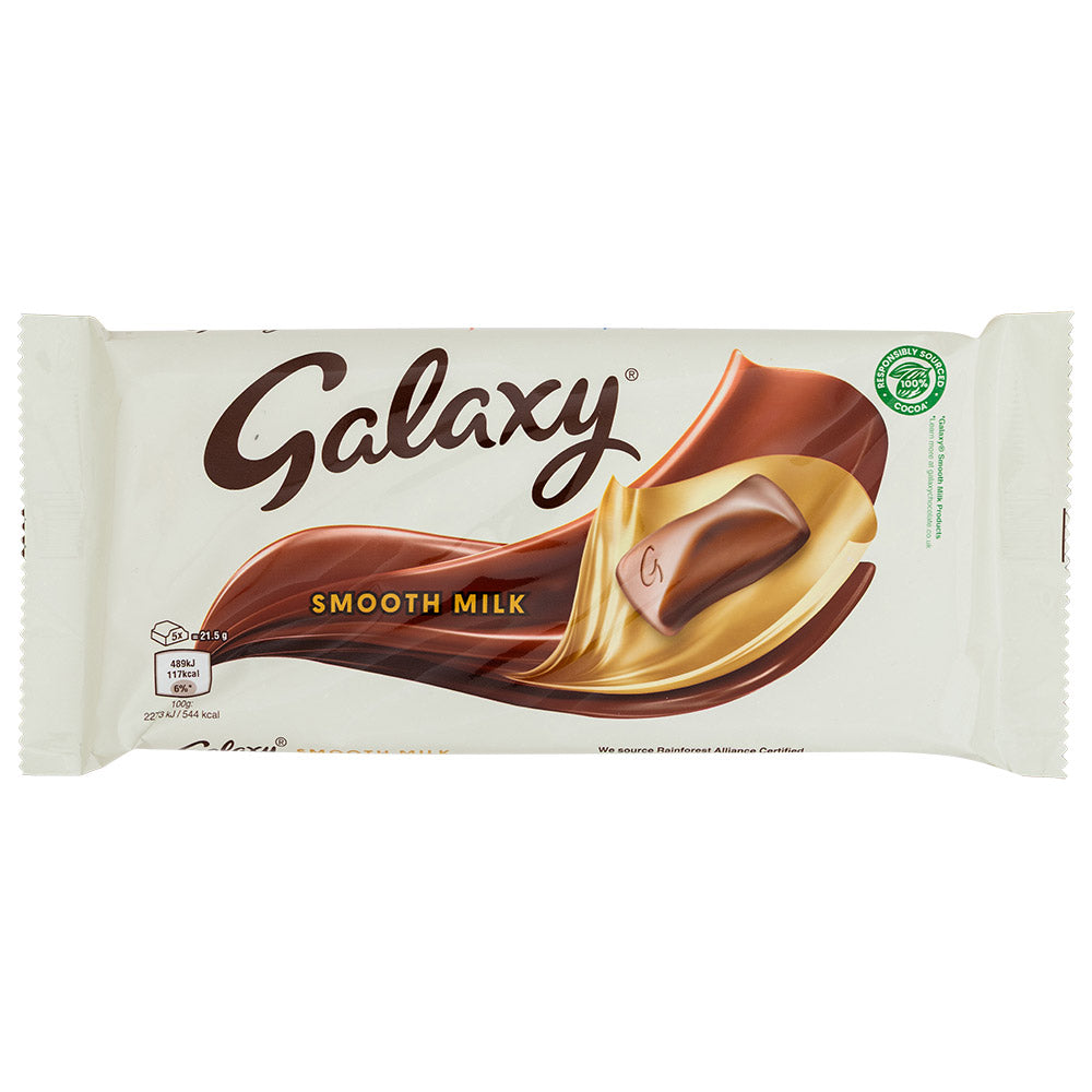 Galaxy Smooth Milk Chocolate Bar 180g