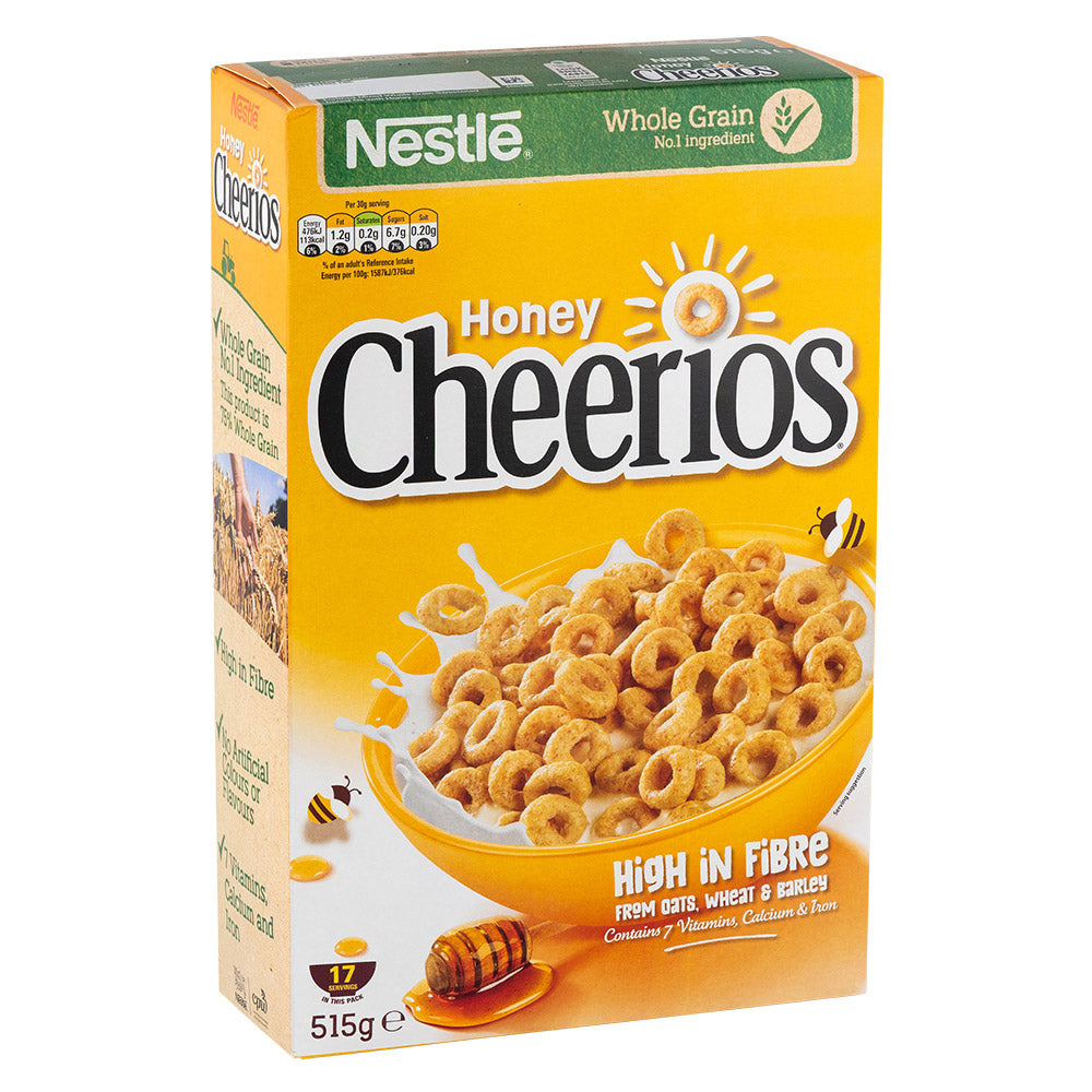 Nestle Honey Cheerios Cereal 515g