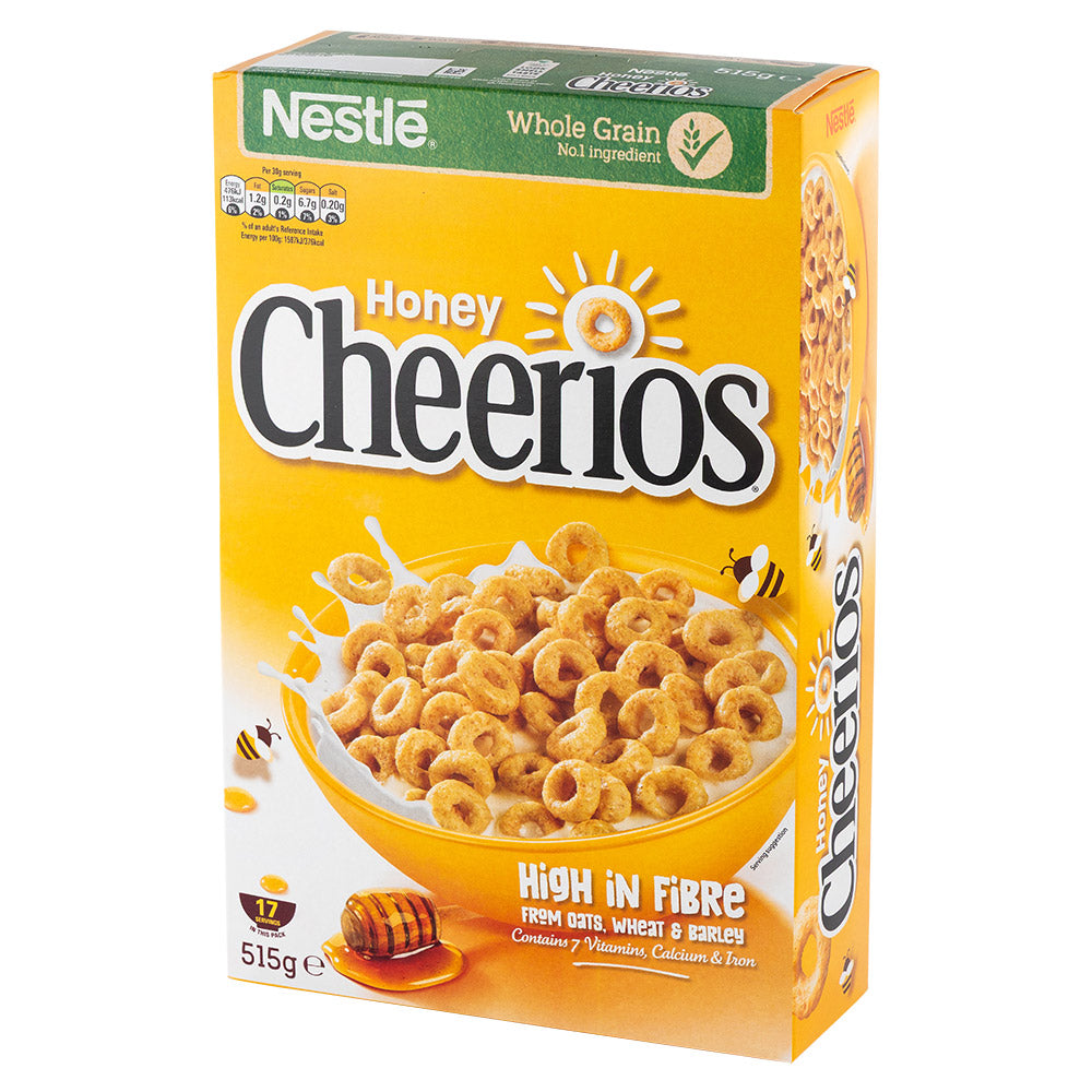 Nestle Honey Cheerios Cereal 515g
