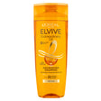 Loreal elvive extraordinary oil shampoo on white background