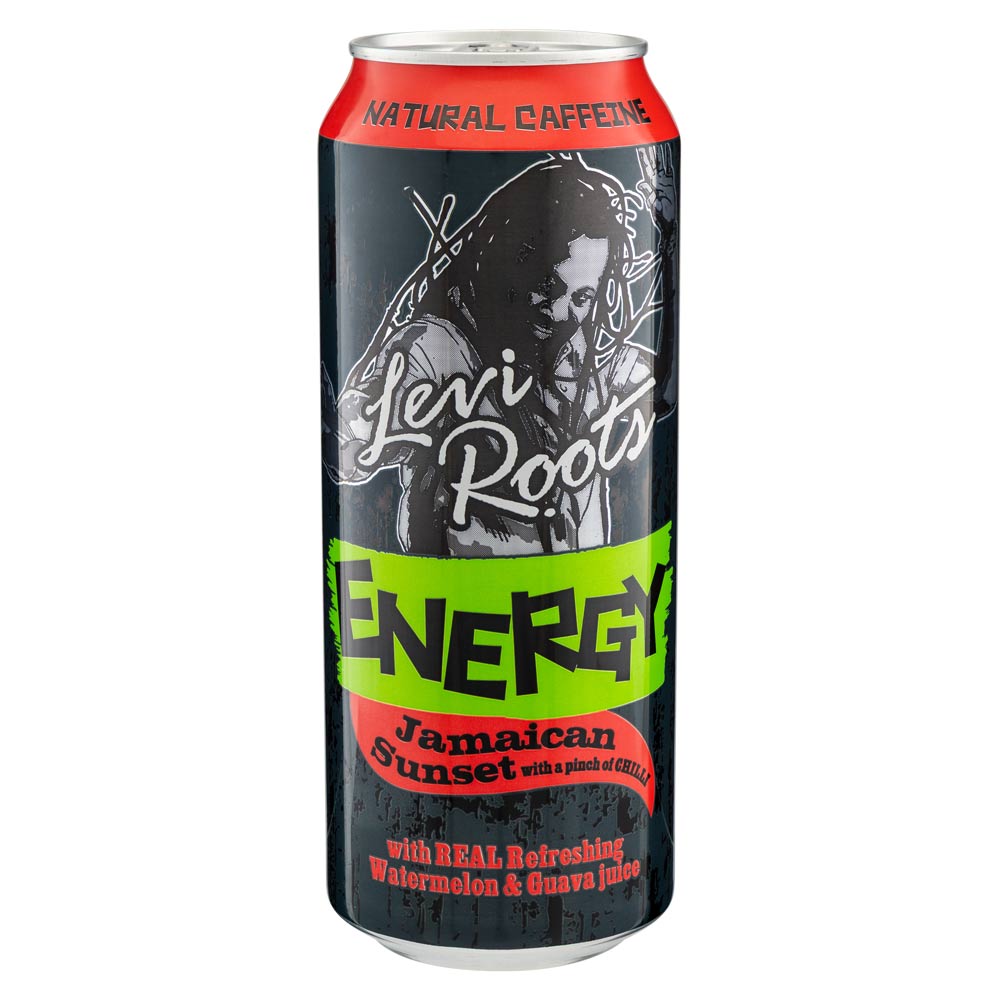 Levi Roots Jam Sunset Energy Drink 500ml
