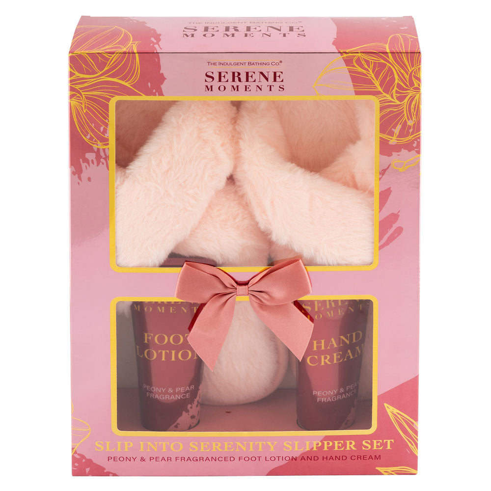 Serene Moments Slipper Set