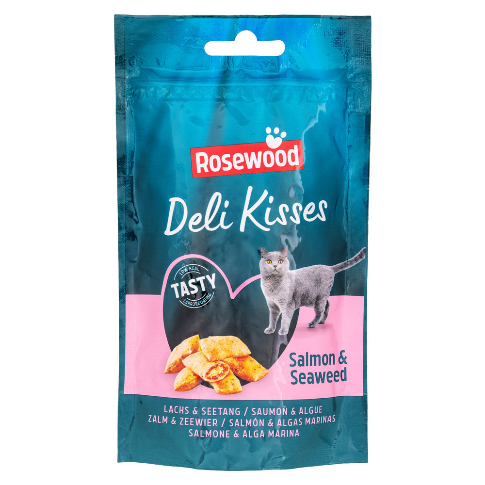 Deli Kisses Salmon & Seaweed Crisps 60g