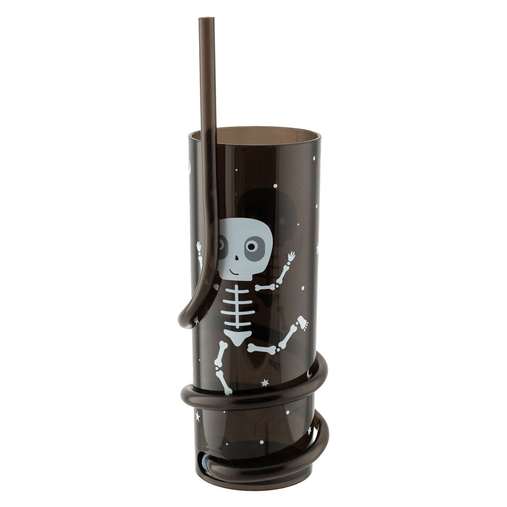 Halloween Spiral Straw Tumbler
