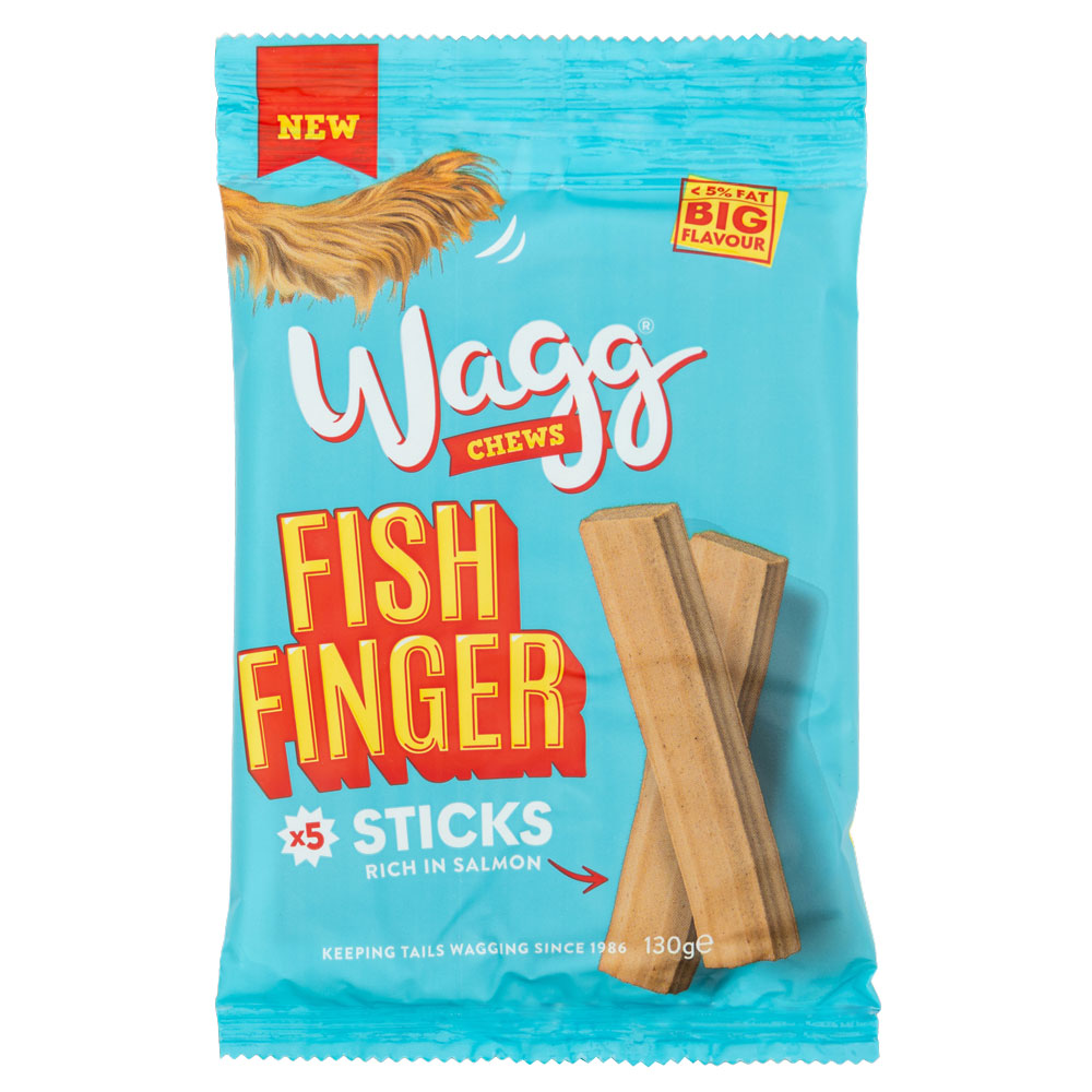 Wagg Chews Fish Sticks 130g