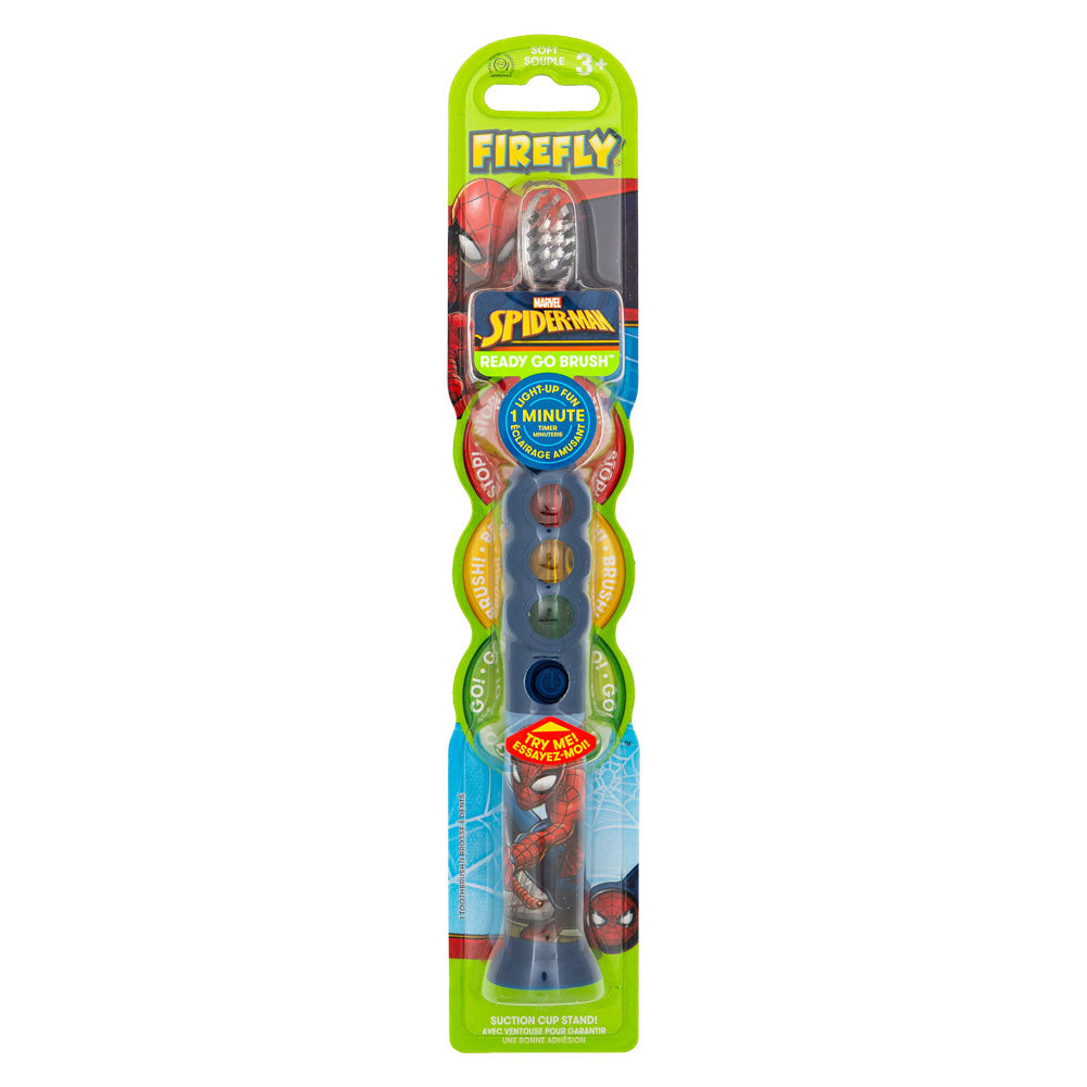 Spiderman Flashing Toothbrush
