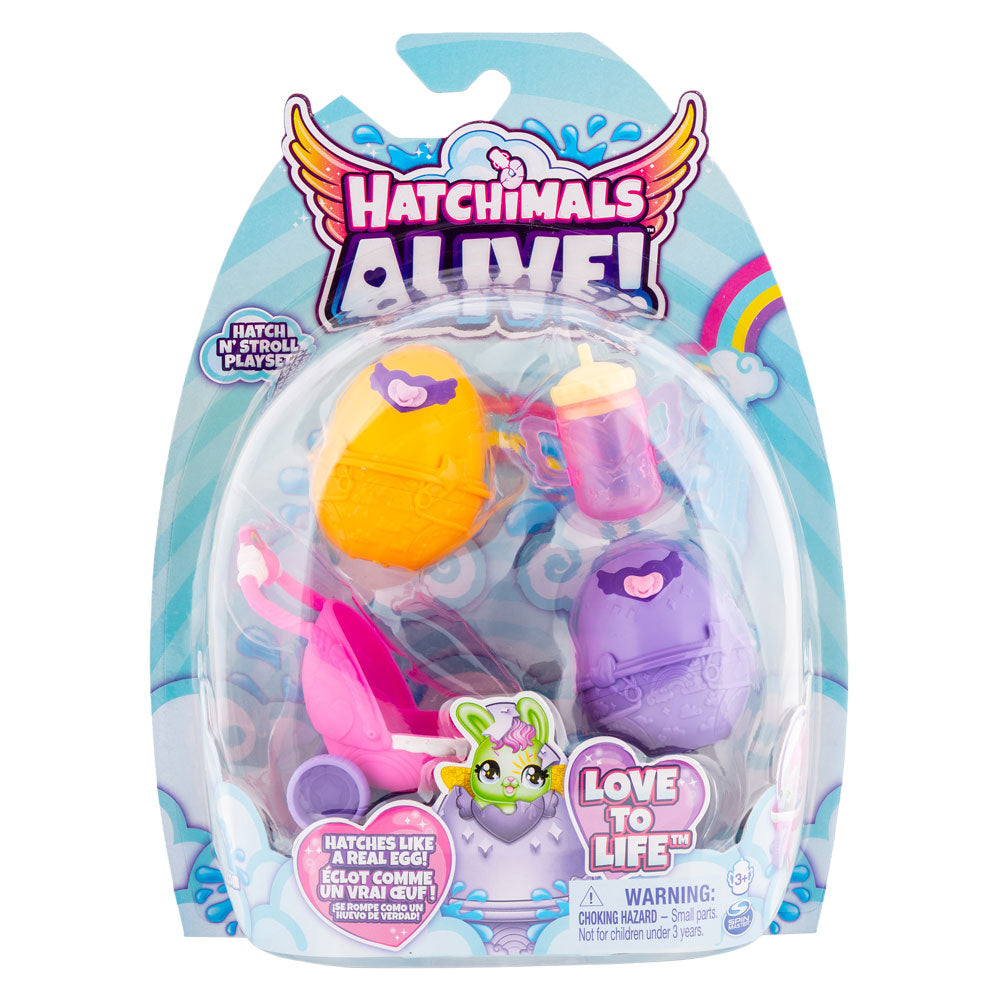 Hatchimals Alive! Hatch N' Stroll Playset
