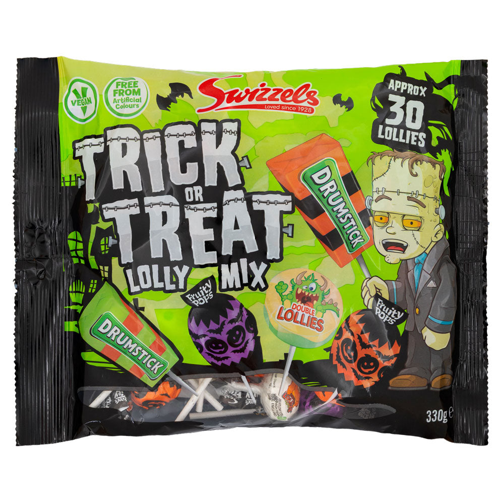 Swizzels Trick or Treat Lolly Bag 330g