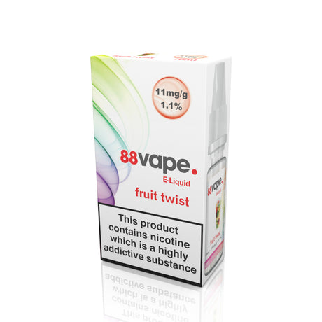 88Vape E-Liquid Fruit Twist 11Mg 10Ml 262251