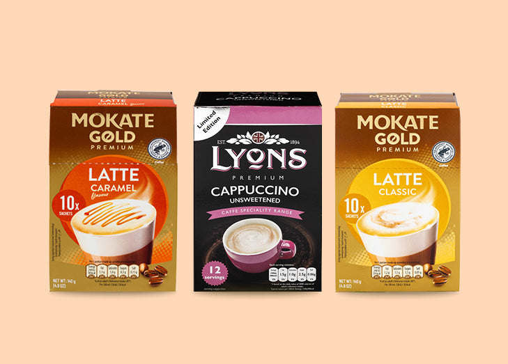 Cappuccino, Latte & Mocha | Poundstretcher