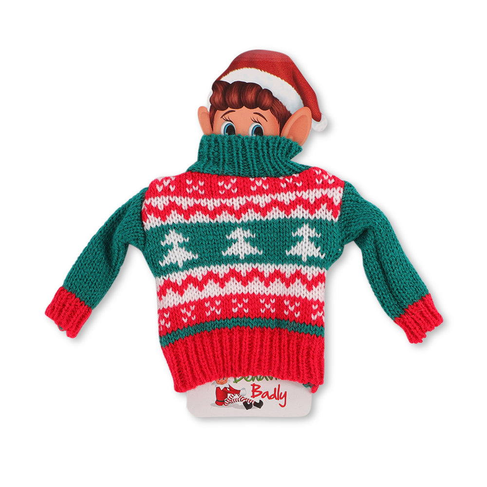 Naughty Elf Deluxe Sweater Outfit for Naughty Elf Toy