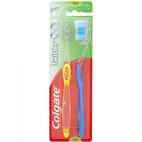 Colgate Twister Toothbrushes 2 Pack 249639
