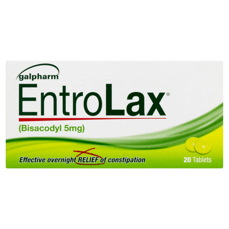Entro;Ax Constipation Relief Tablets | Poundstretcher  211956