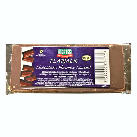 Higates Chocolate Flapjacks 120G 291031