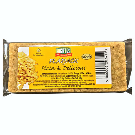 Higates Plain Original Flapjack 120G 291033