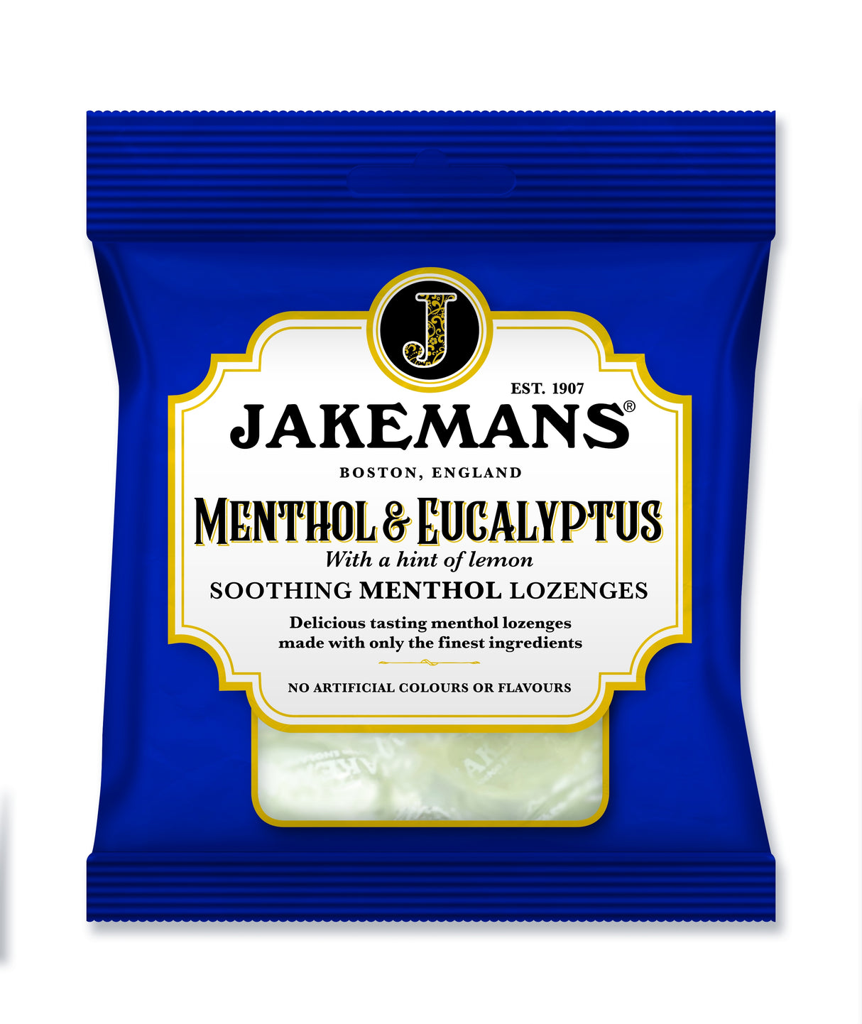 Jakemans Menthol & Eucalyptus Lozenges 73Kg 291763-menthol