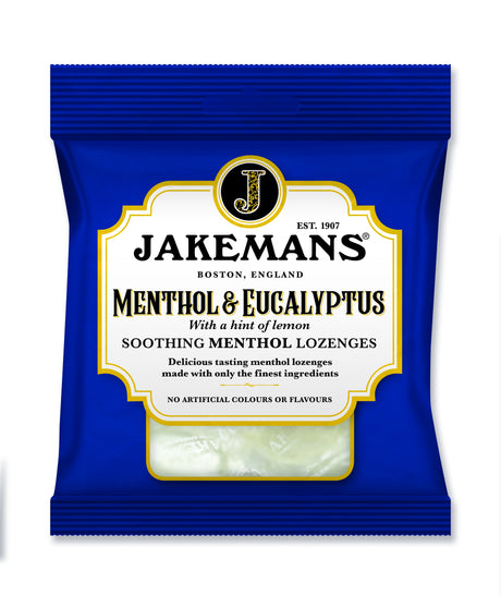 Jakemans Menthol & Eucalyptus Lozenges 73Kg 291763-menthol