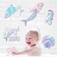 Mermaid 3D Bathroom Stickers 309598-mermaid