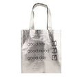 Silver Metallic Tote Bag 'Good List' 314829-LIST