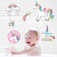 Unicorn 3D Bathroom Stickers 309598-UNICORN