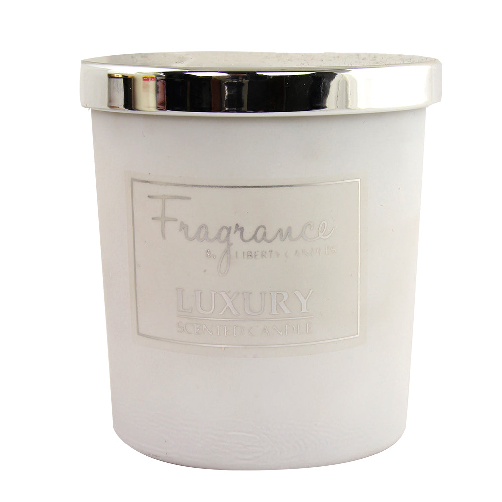 7Oz Jar Luxury Scented Candle - White 326033-WHITE