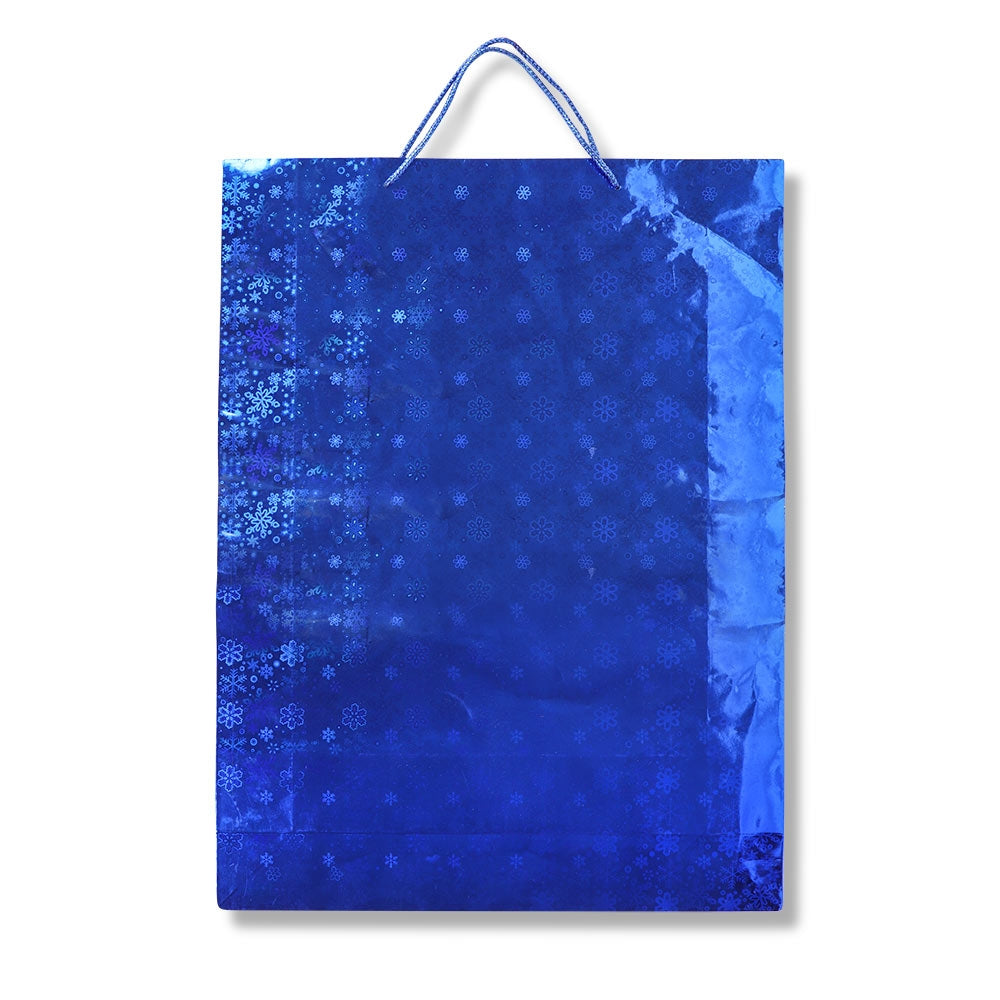 Jumbo Holographic Bag Blue | Poundstretcher  332469