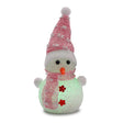 Led Light Up Snowman Pink 331941-PINK