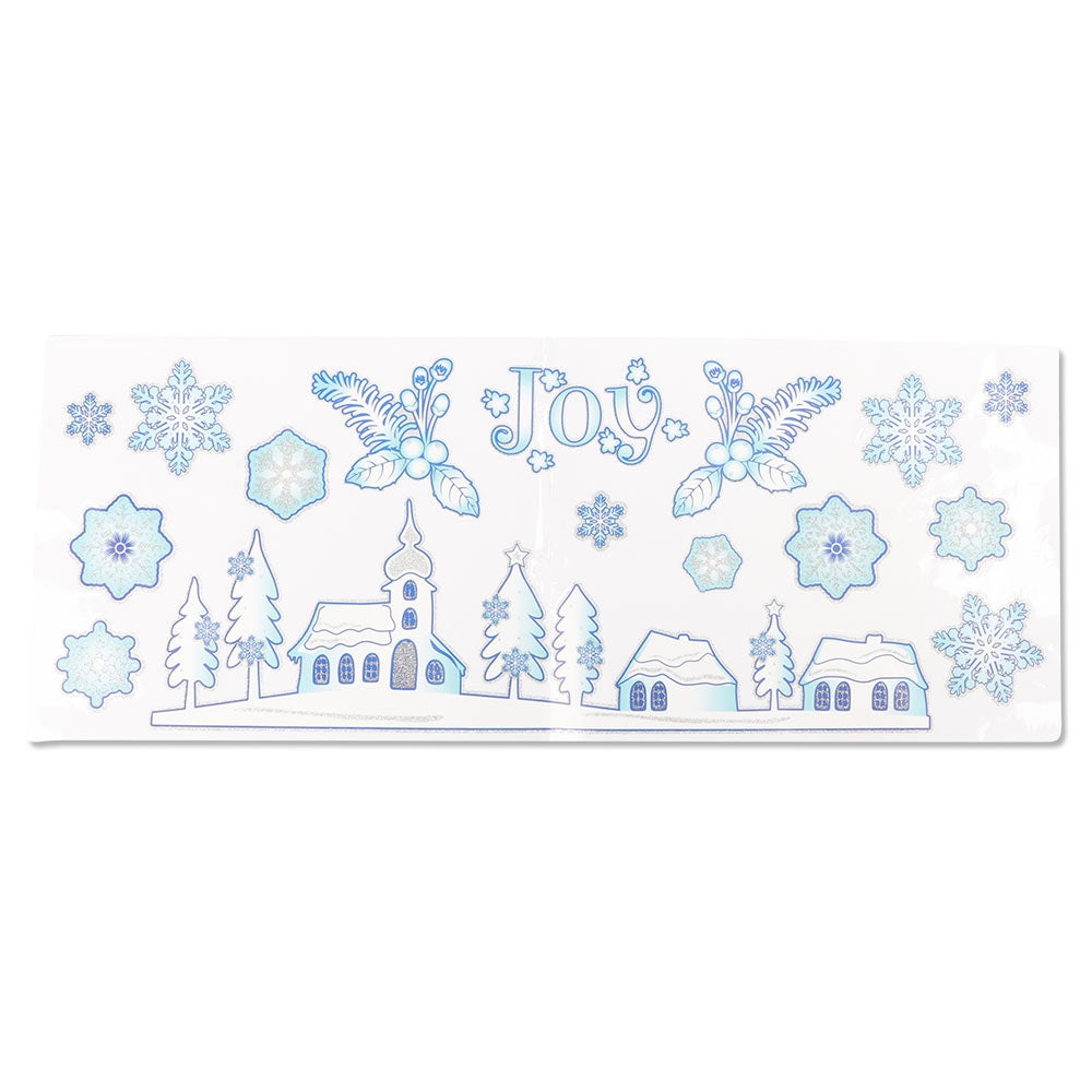 Long Glitter Church Stickers  332130-CHURCH