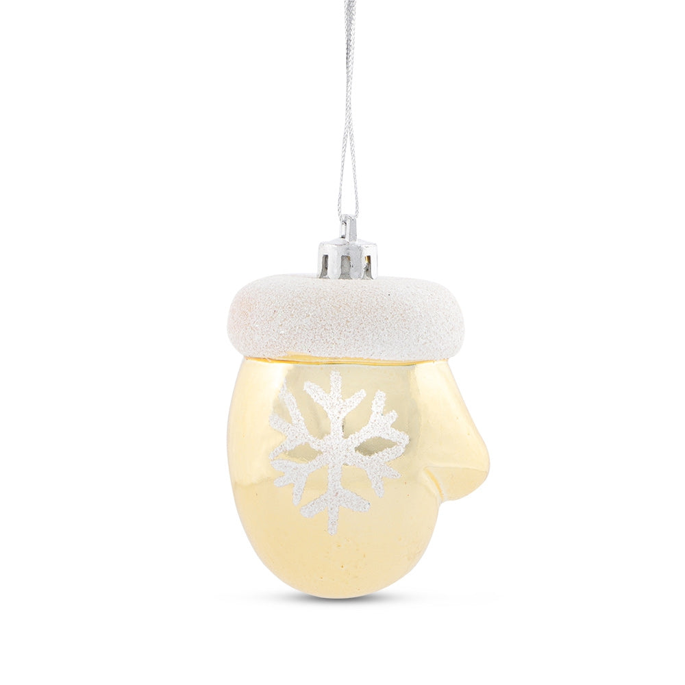 Mitten Baubles 3 Pack | Poundstretcher 331894