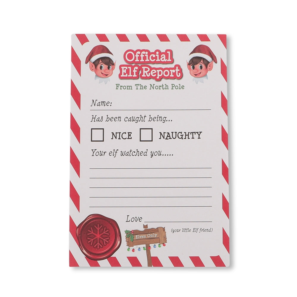 25 Pack Of Elf Reports  332865