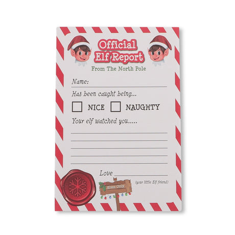 25 Pack Of Elf Reports  332865