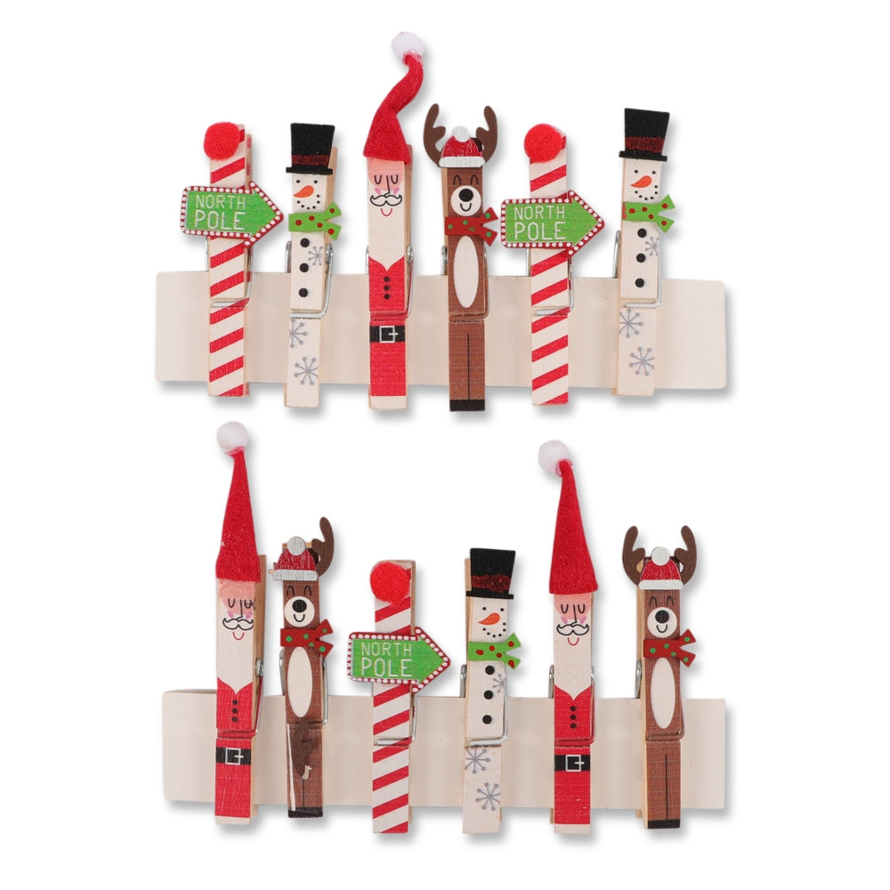 12 Character Christmas Clips 331792-CHARACTER