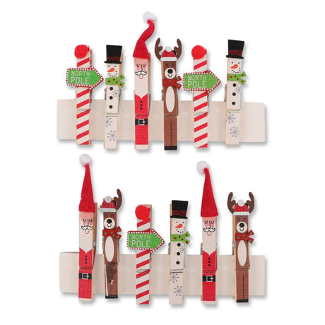 12 Character Christmas Clips 331792-CHARACTER