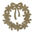 Gold Glitter Wreath 339921-GOLD