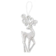 Silver Glitter Reindeer  332771-SILVER 