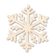Wooden Snowflake Tree Hangers 6 Pack 331971-SNOWFLAKE 