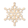 Wooden Star Tree Hangers 6 Pack 331971-STAR