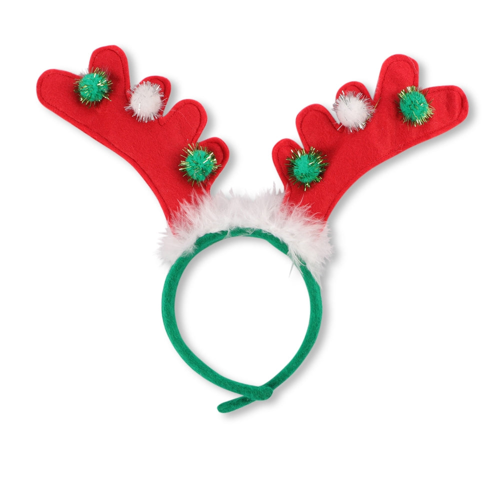 Red Reindeer Headband 332120-RED 