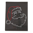 Crystal Santa Window Stickers  332129--SANTA