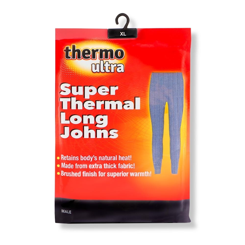 MEN'S SUPER THERMAL LONG JOHNS XL