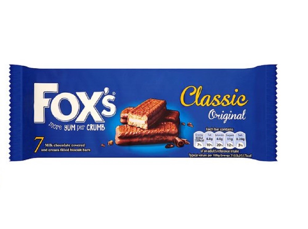 FOX'S CLASSIC BISCUIT BARS 7 PACK