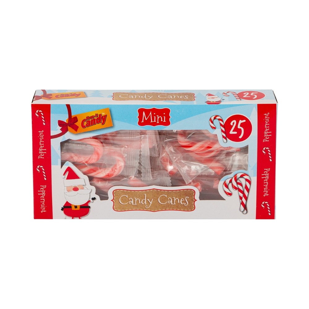 MINI CANDY CANES 25 PACK